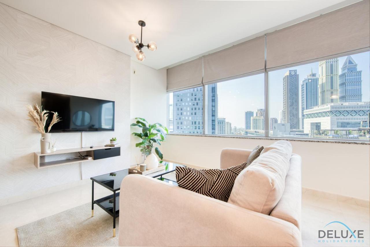 Calm Studio At Sky Gardens Difc By Deluxe Holiday Homes Dubai Eksteriør bilde